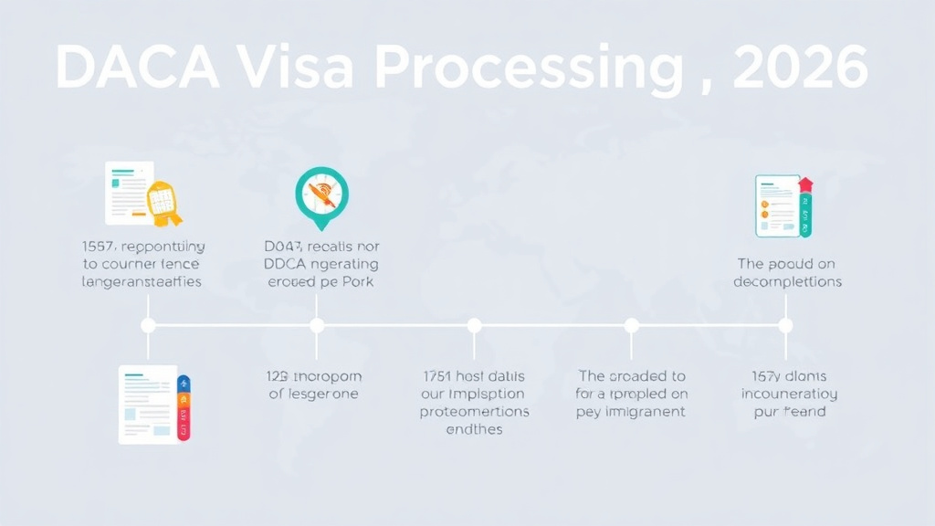 Real-world application diagram for DACA Visa Processing Times 2026