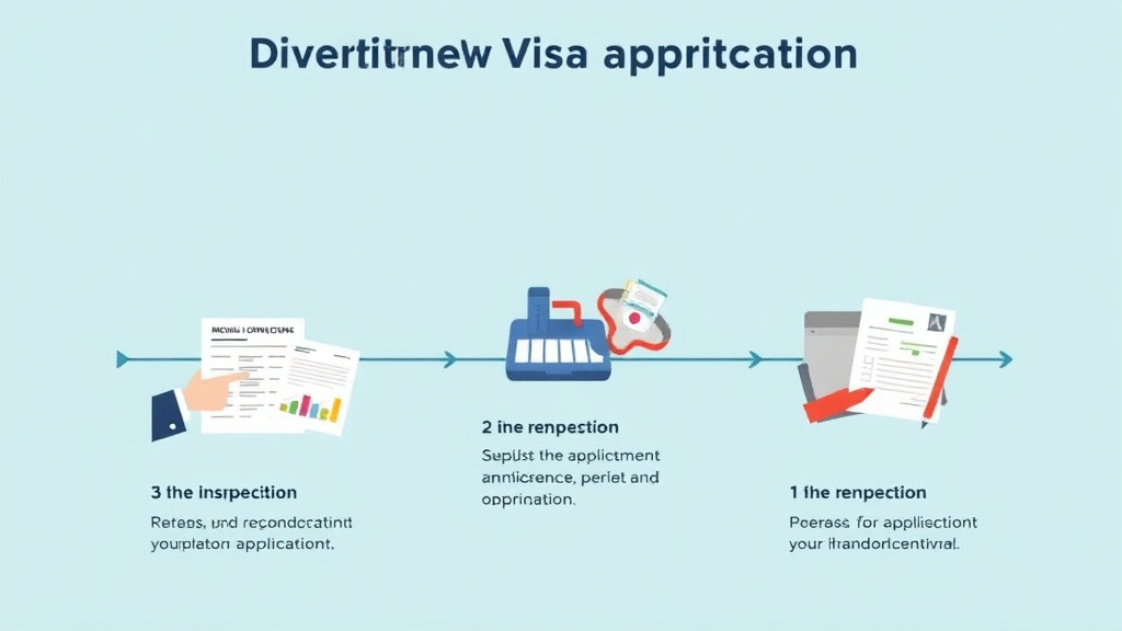 Step-by-step visual guide for implementing diversity Visa Visa Application Process Step by Step