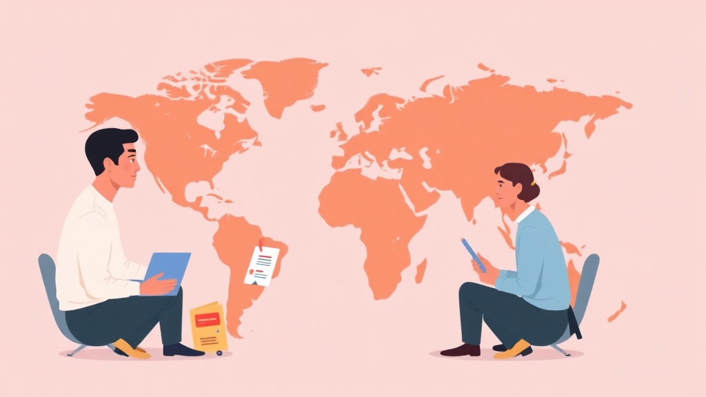 Conceptual diagram showing how diversity Visa Visa Processing Times 2026 works in practice