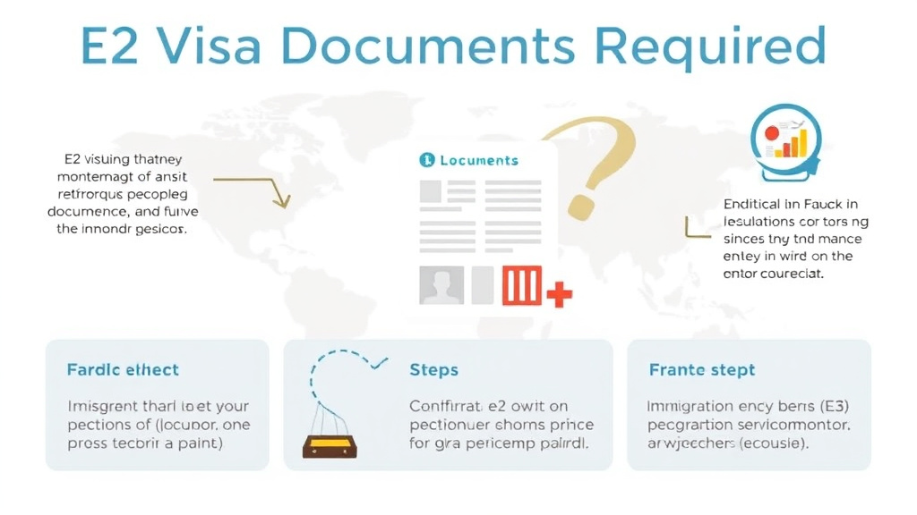 Practical workflow diagram for e-2 Visa Documents Required