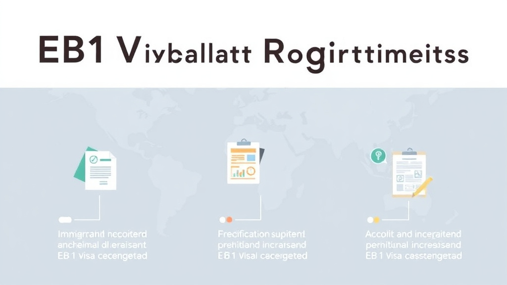 Real-world application diagram for EB-1 Visa Category Requirements