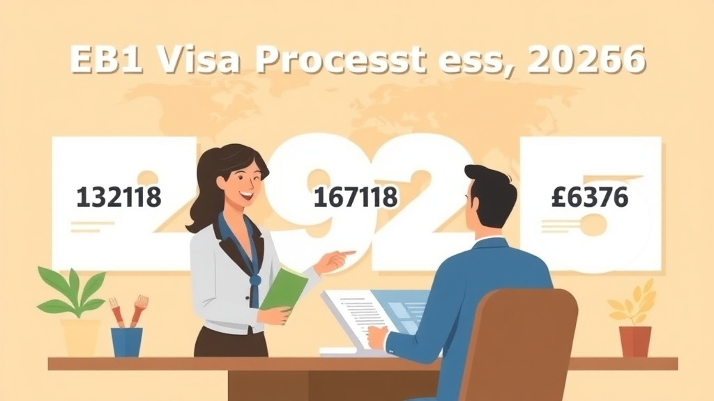Conceptual diagram showing how EB-1 Visa Processing Times 2026 works in practice