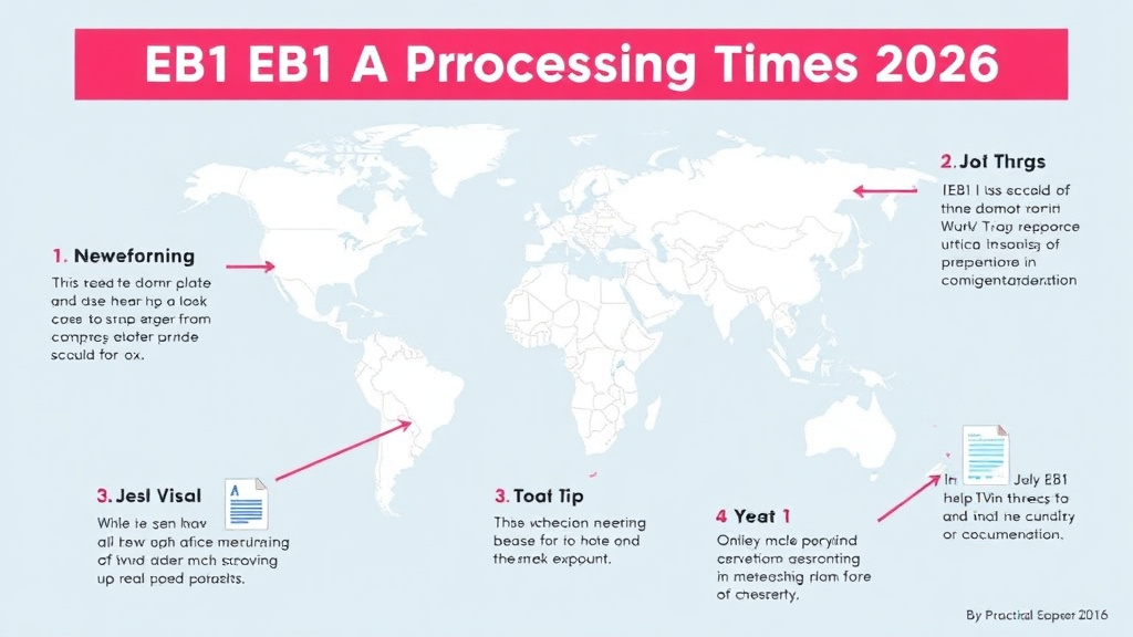 Practical checklist visual for EB-1 Visa Processing Times 2026