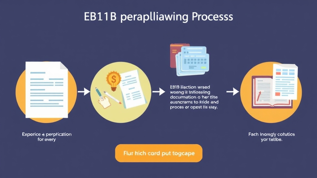 Practical workflow diagram for EB-1B Visa Application Process Step by Step