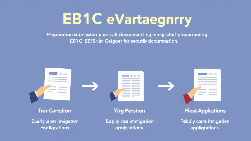 Practical checklist visual for EB-1C Visa Category Requirements