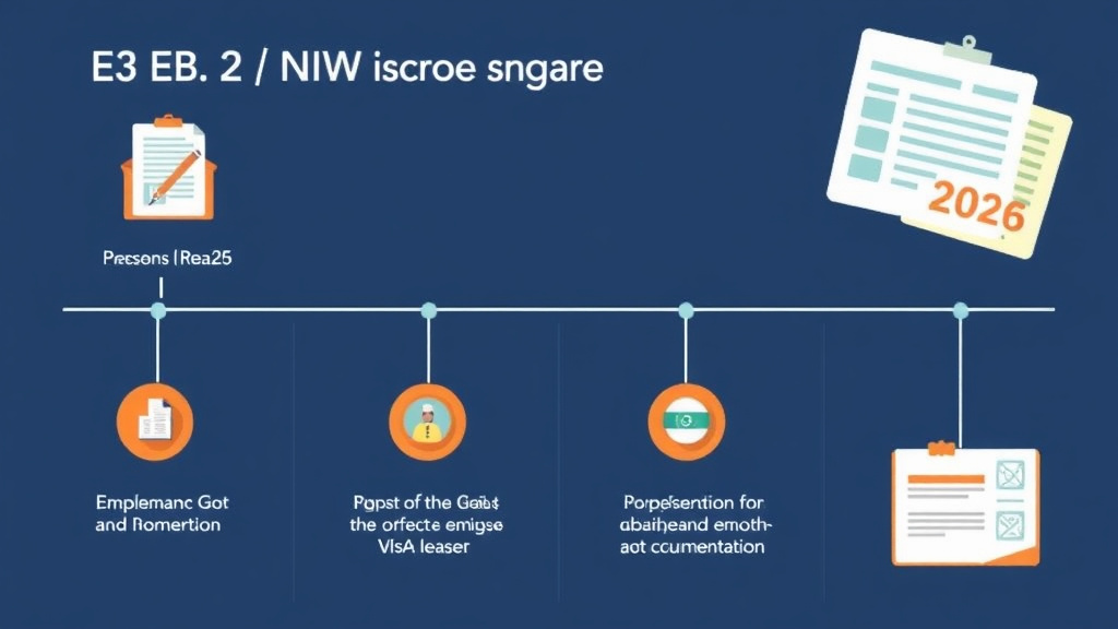 Implementation roadmap for EB-2 NIW Visa Processing Times 2026 with actionable steps