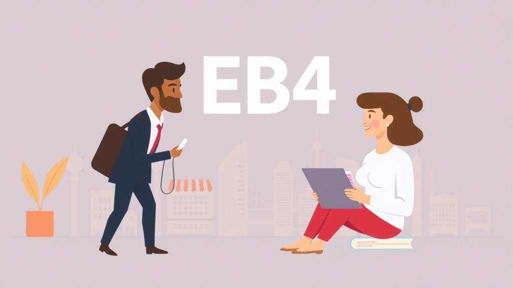 An informative visual explaining EB-4 Visa Category Requirements for beginners and professionals