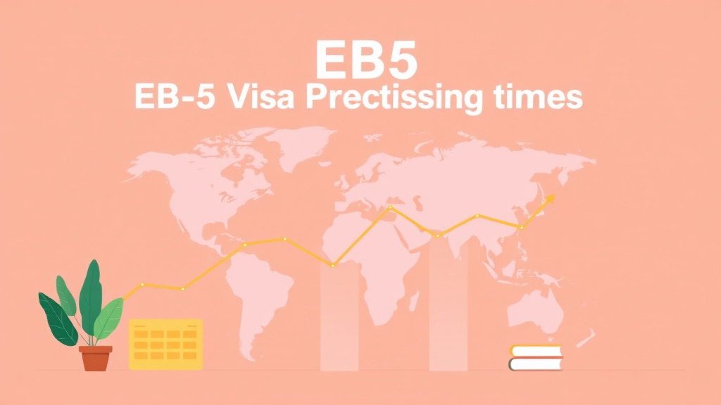 Detailed visual representation of EB-5 Visa Processing Times 2026