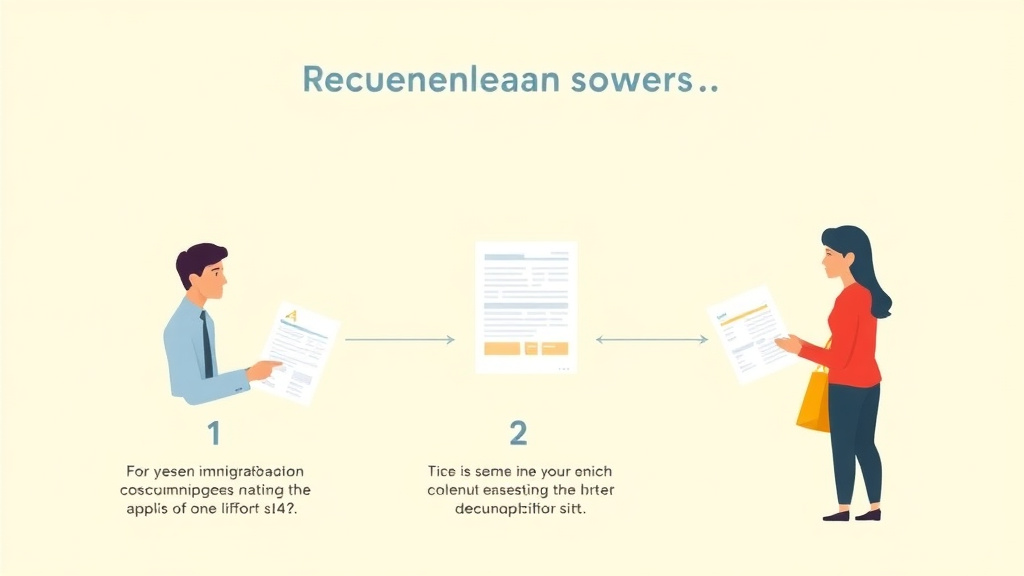 Visual overview of f2A Visa Application Process Step by Step with key concepts highlighted