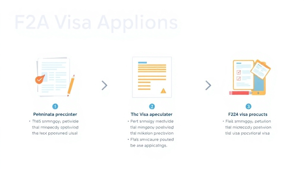Implementation roadmap for f2A Visa Application Process Step by Step with actionable steps