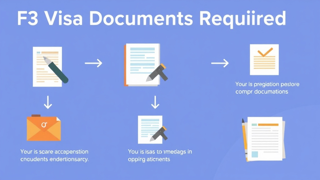 Hands-on guide visualization for f3 Visa Documents Required