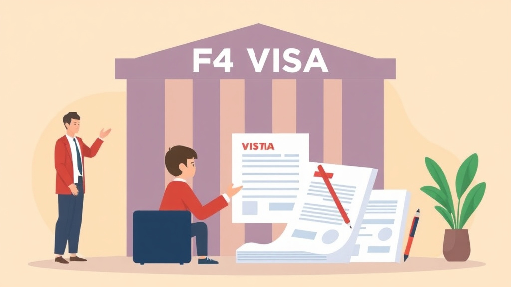 Visual overview of f4 Visa Documents Required with key concepts highlighted