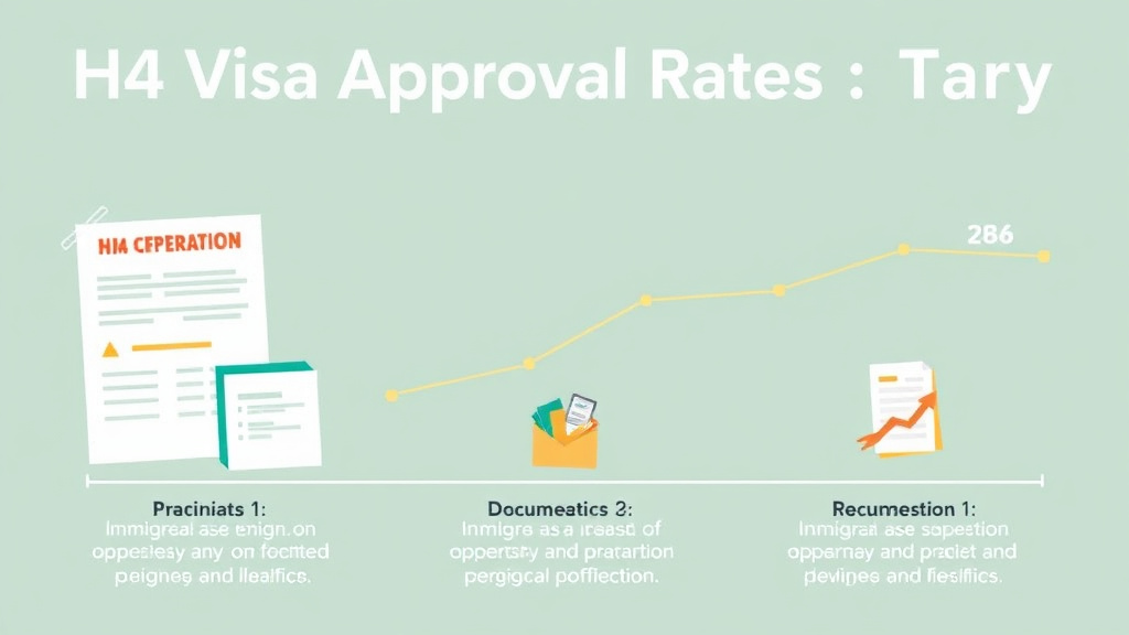 Real-world application diagram for h-4 Visa Approval Rates and Statistics