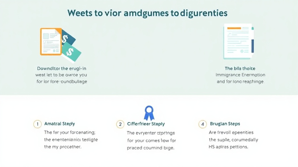 Action-oriented illustration showing how to apply h-4 Visa Category Requirements