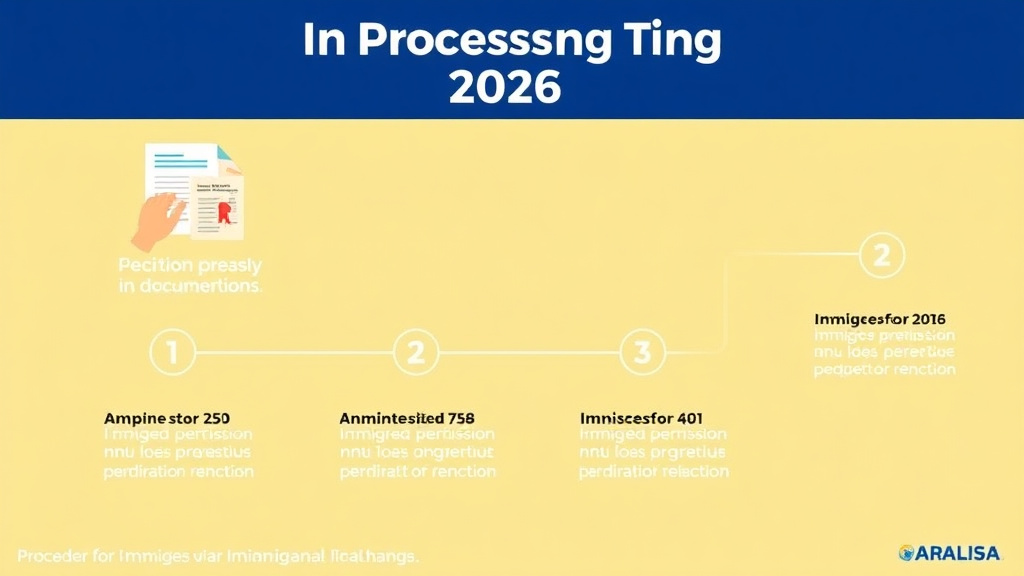 Practical checklist visual for h-4 Visa Processing Times 2026