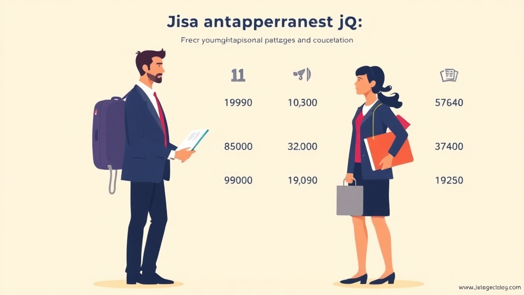 Illustration breaking down the fundamentals of j-1 Visa Approval Rates and Statistics