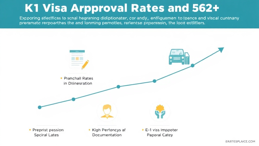 Hands-on guide visualization for k-1 Visa Approval Rates and Statistics