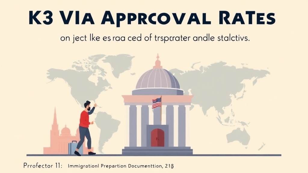 An informative visual explaining k-3 Visa Approval Rates and Statistics for beginners and professionals