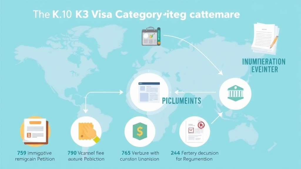 Practical checklist visual for k-3 Visa Category Requirements