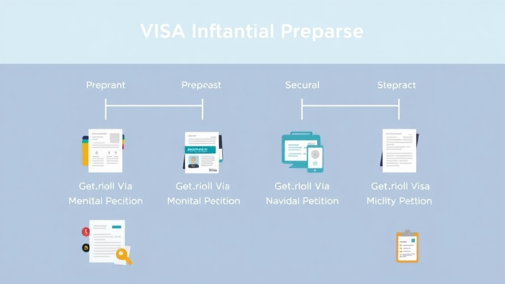 Hands-on guide visualization for o-1 Visa Application Process Step by Step