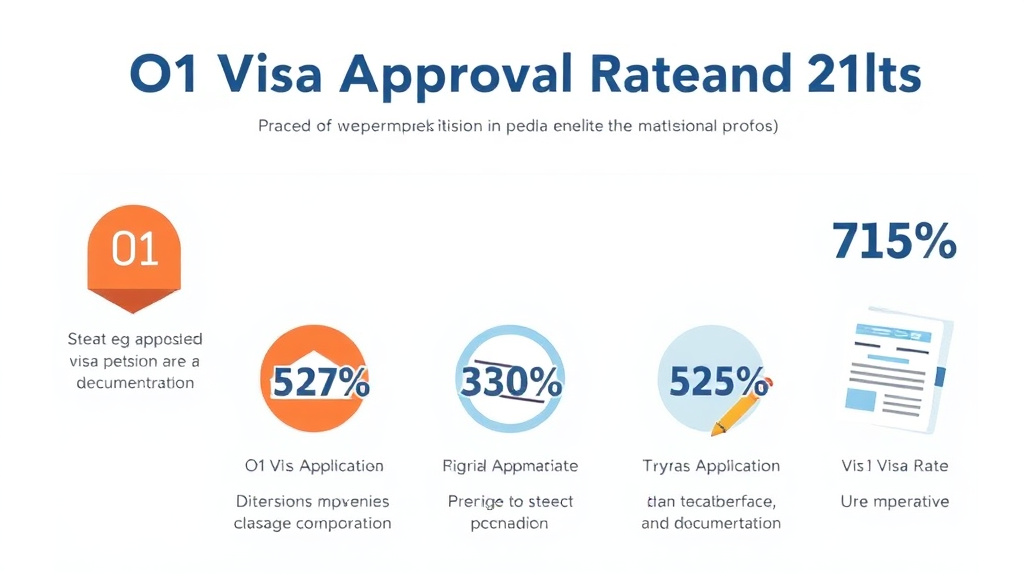 Hands-on guide visualization for o-1 Visa Approval Rates and Statistics