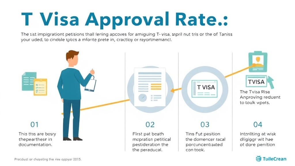 Real-world application diagram for t visa Visa Approval Rates and Statistics