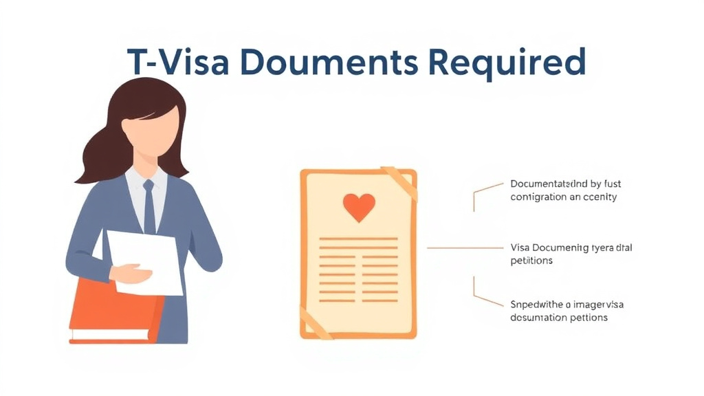 Process flow illustration for putting t visa Visa Documents Required into action