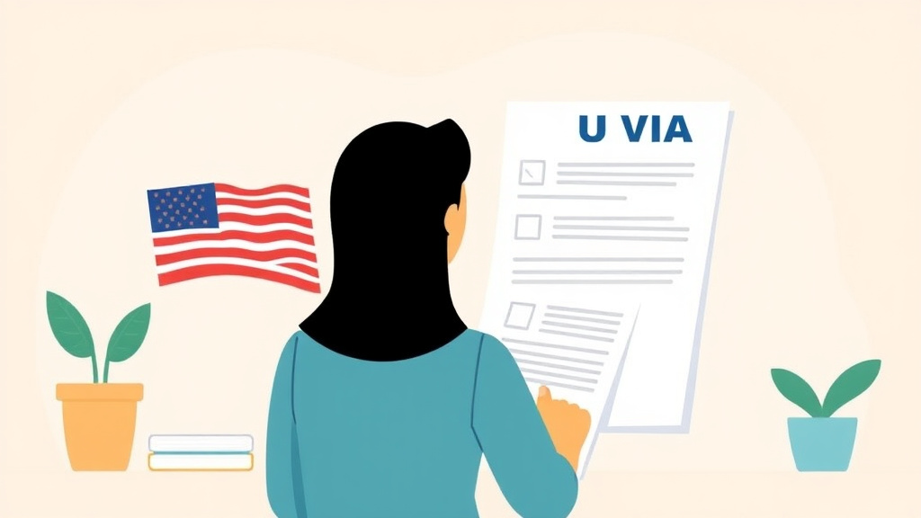 Conceptual diagram showing how u visa Visa Documents Required works in practice
