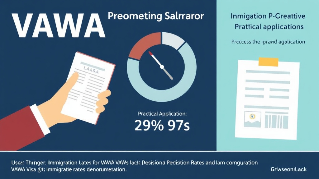 Real-world application diagram for VAWA Visa Approval Rates and Statistics